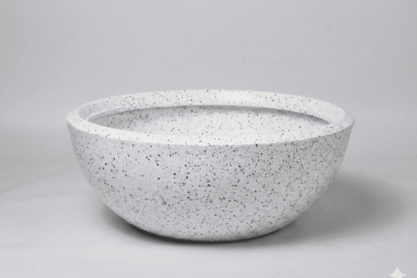 Marble White KADHAI | कढ़ाई