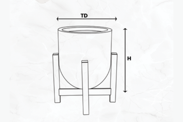 PHALAK ROUND | फलक - with Wooden Stand